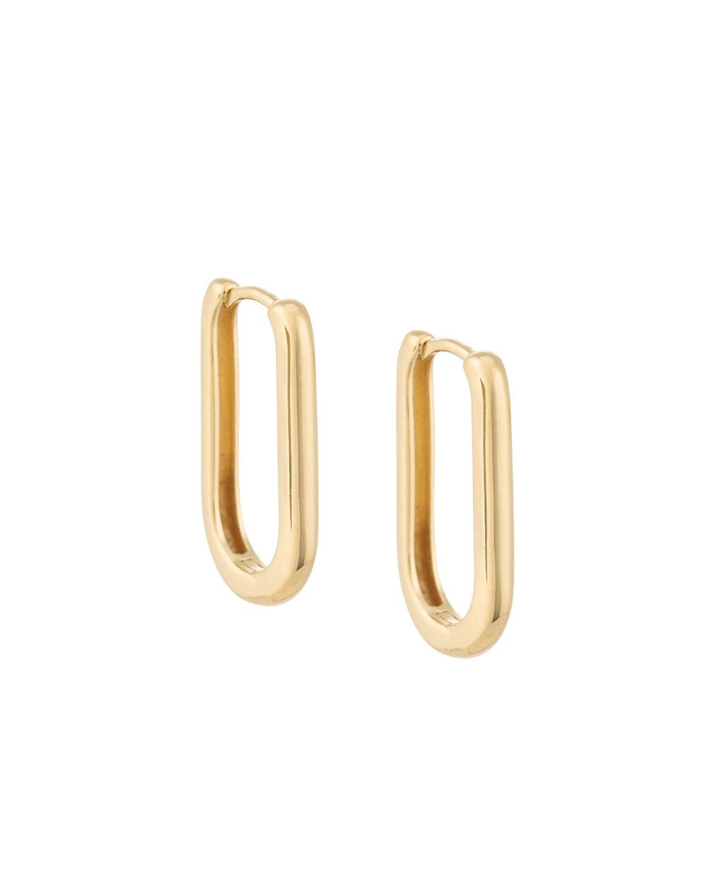 EMBRACE HOOPS (18K GOLD PLATED) - IMAGE 1