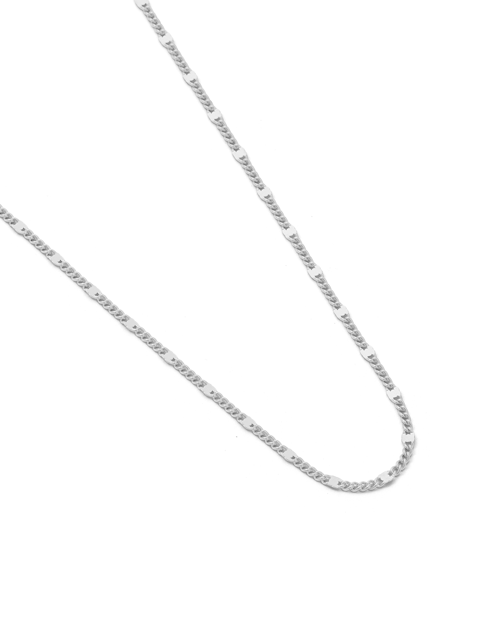 ERA CHAIN NECKLACE (STERLING SILVER) IMAGE 4