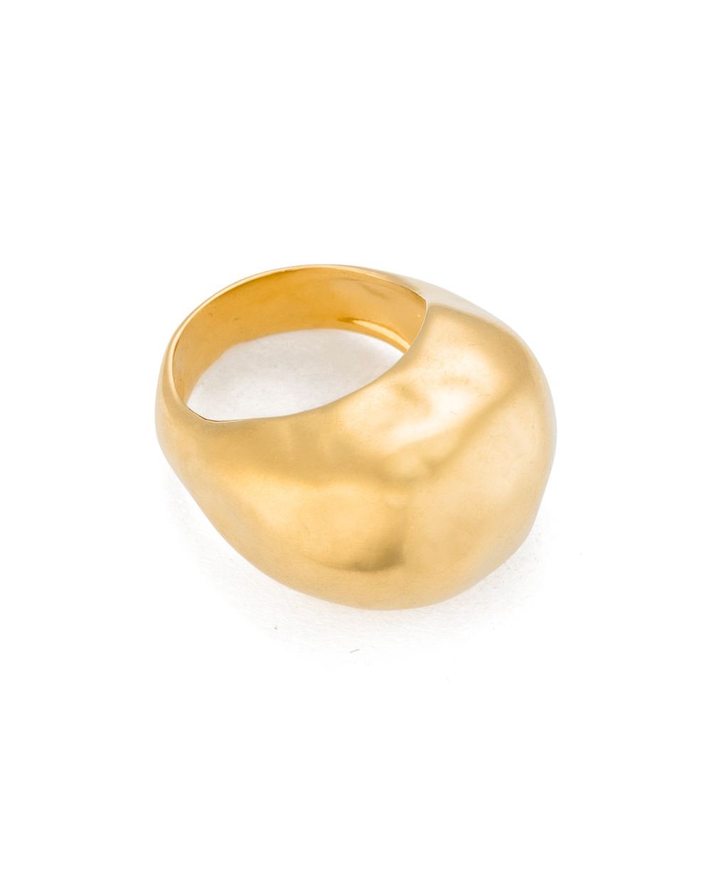 ESSENCE DOME RING (18K GOLD PLATED) IMAGE 1