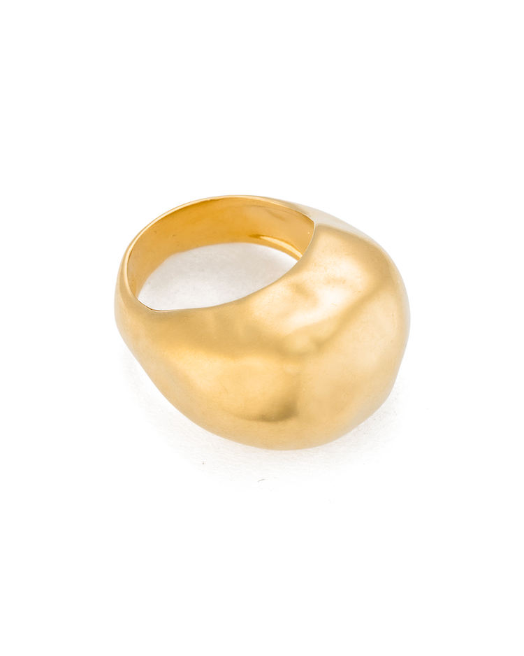 ESSENCE DOME RING (18K GOLD PLATED) IMAGE 1