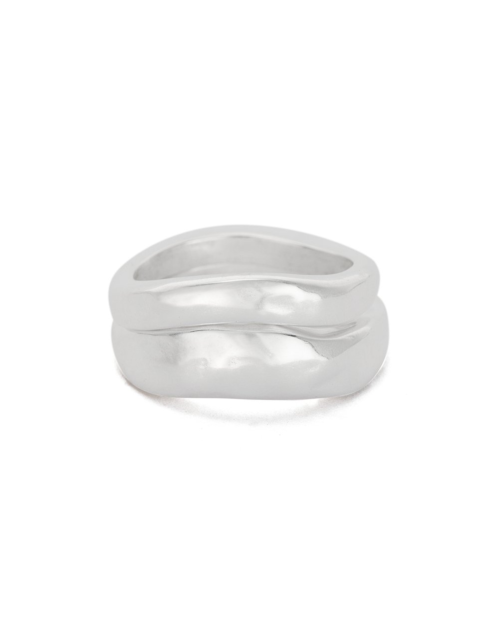 ESSENCE STACKING RING SET (STERLING SIlVER) IMAGE 4