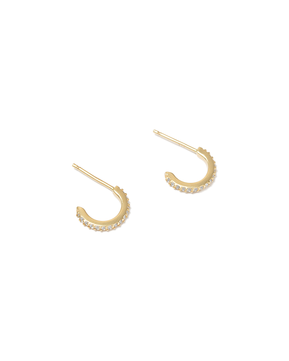 ETERNITY HOOPS (GOLD) IMAGE 4