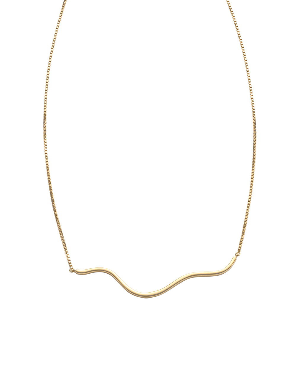 FLOAT NECKLACE (18K GOLD PLATED)