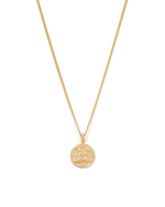GEMINI PETITE ZODIAC NECKLACE (18K GOLD VERMEIL) IMAGE 1