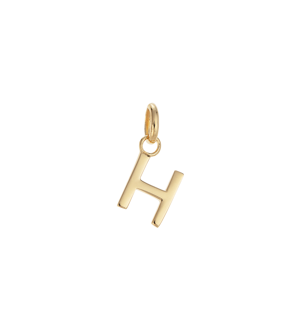 OUTLINE INITIAL A-Z (18K GOLD VERMEIL) IMAGE 15