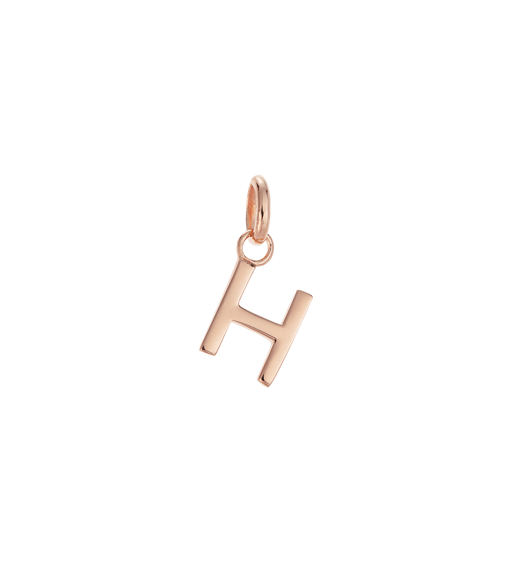 OUTLINE INITIAL A-Z (18K ROSE GOLD VERMEIL) IMAGE 11