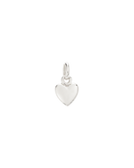 HEART CHARM (STERLING SILVER) IMAGE 1