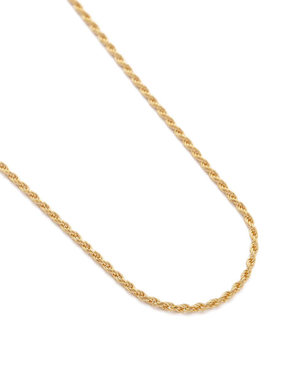 HORIZON CHAIN NECKLACE (18K GOLD PLATED) - IMAGE 5