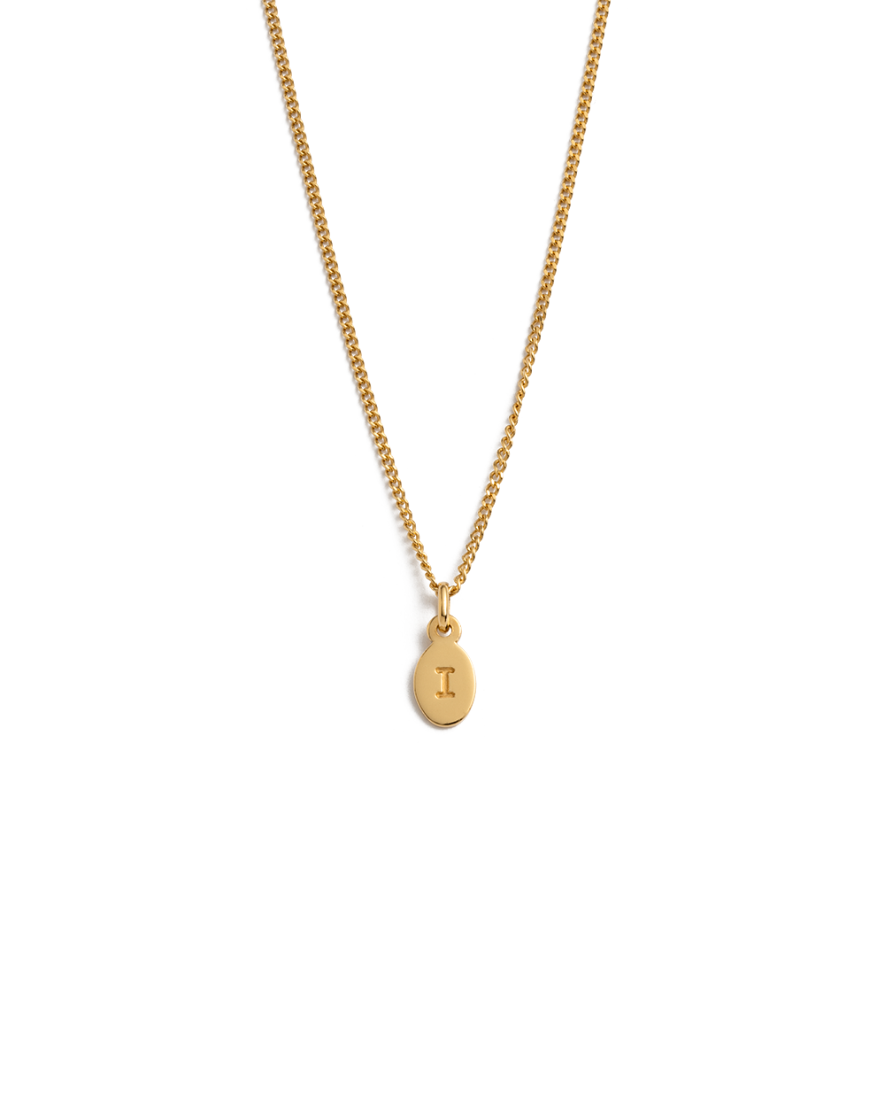 INITIAL NECKLACE A-Z (18K GOLD VERMEIL) IMAGE 14