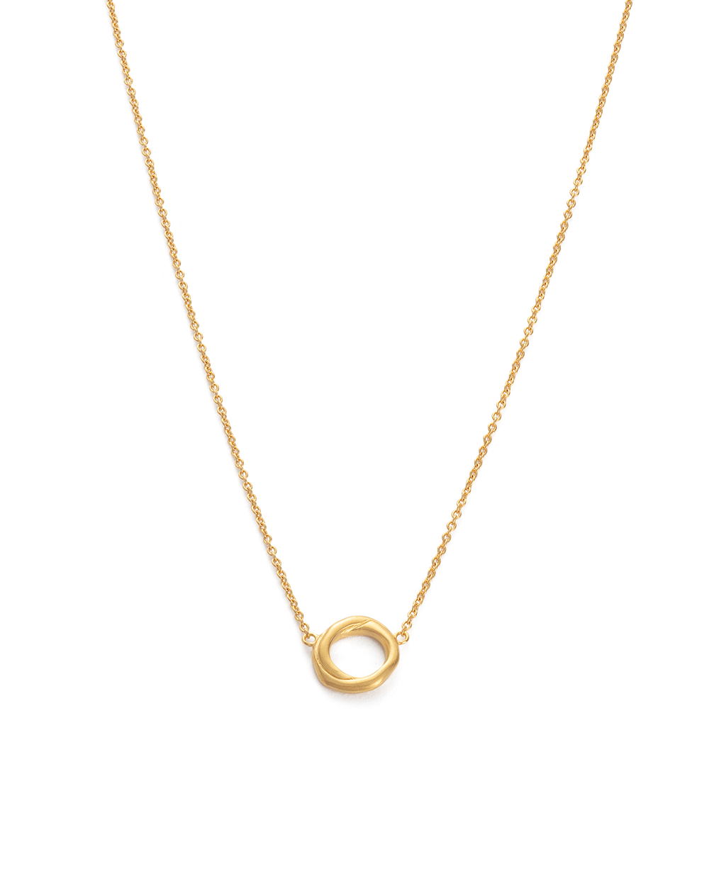 INFINITE NECKLACE (18K GOLD PLATED) - IMAGE 1