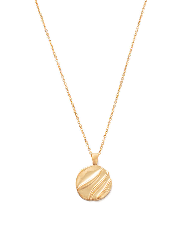 INTERTWINE CIRCLE NECKLACE (18K GOLD VERMEIL) IMAGE 1
