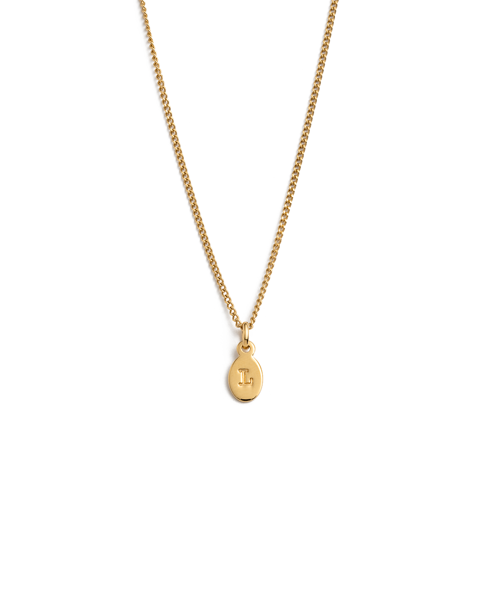 INITIAL NECKLACE A-Z (18K GOLD VERMEIL) IMAGE 17