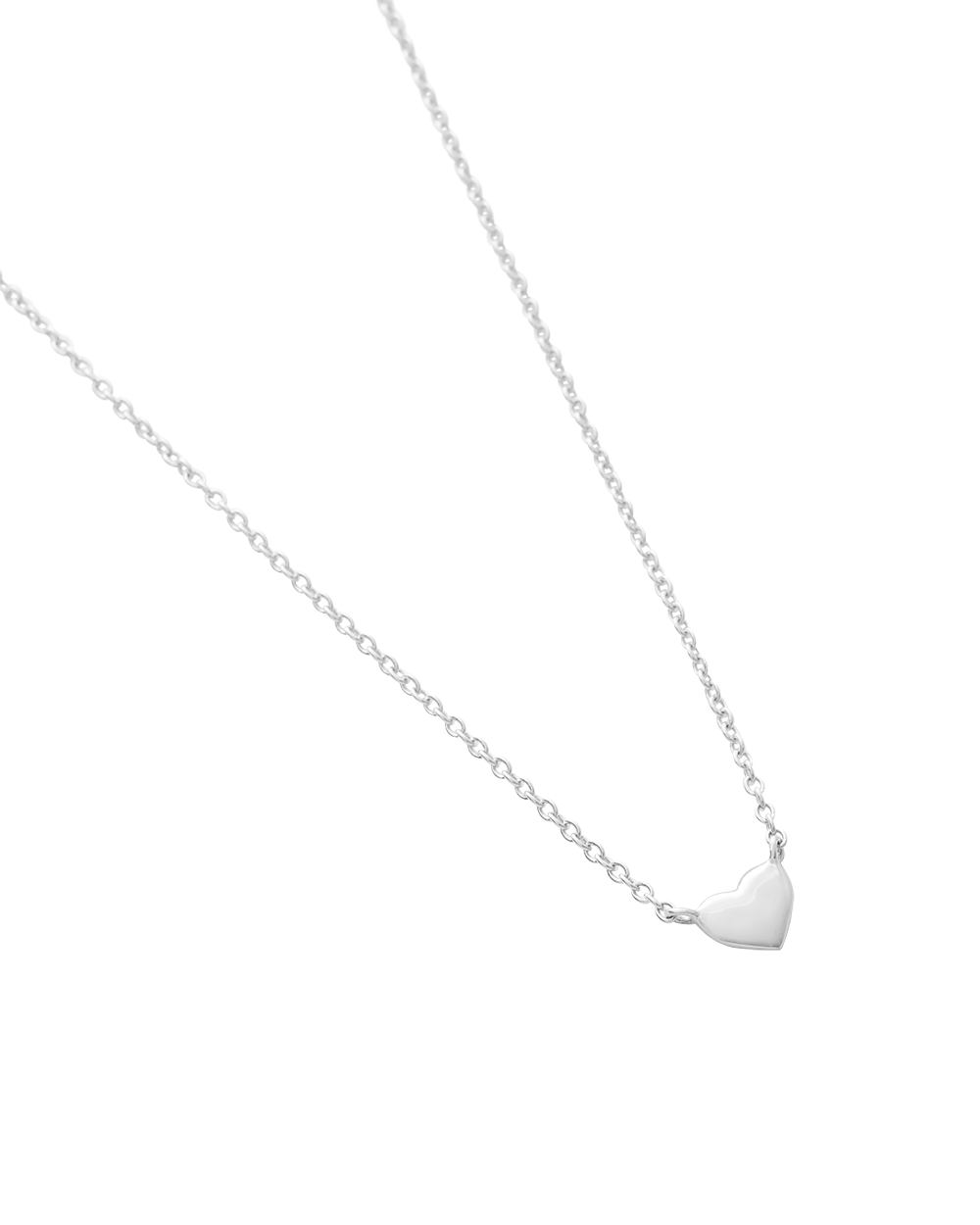 L'AMOUR HEART NECKLACE (STERLING SILVER)