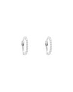 L'AMOUR HOOPS (STERLING SILVER) IMAGE 1
