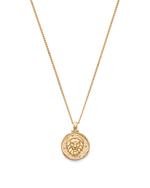 LEO ZODIAC NECKLACE (18K GOLD VERMEIL) IMAGE 1