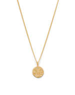 LIBRA PETITE ZODIAC NECKLACE (18K GOLD VERMEIL) IMAGE 1