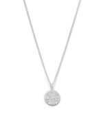LIBRA PETITE ZODIAC NECKLACE (STERLING SILVER) IMAGE 1