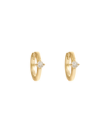LUMEN HUGGIES (18K GOLD PLATED)
