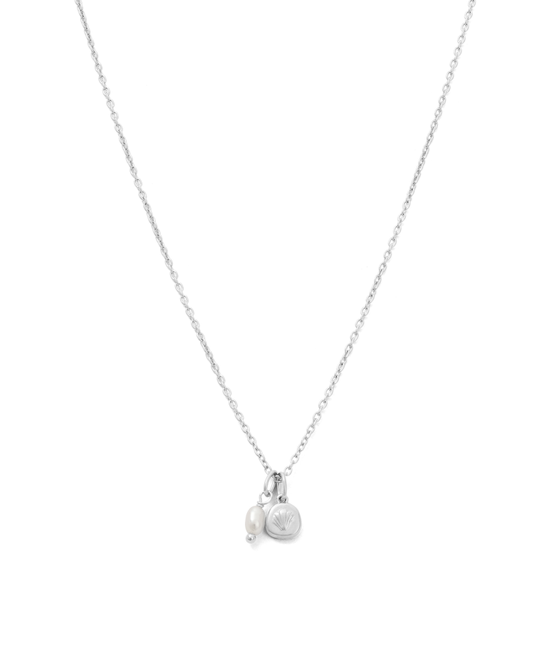 MEMOIR PEARL NECKLACE (STERLING SILVER) IMAGE 1
