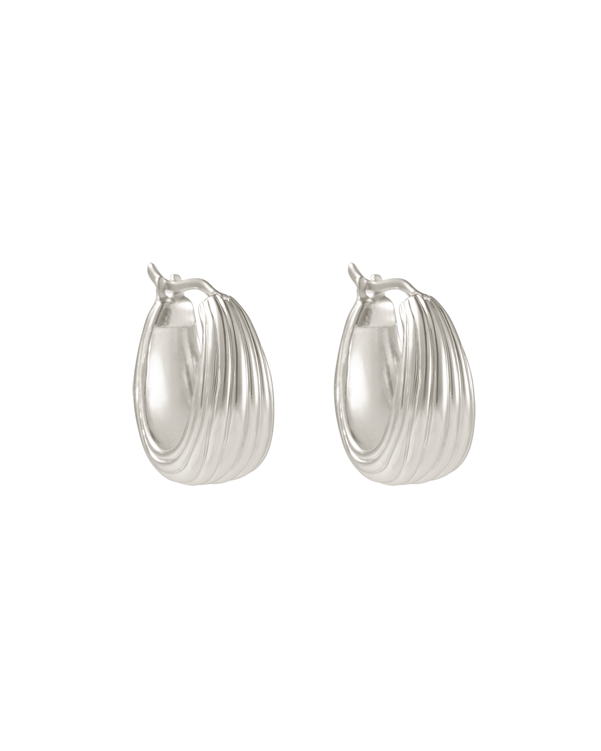 MONDO HOOPS (STERLING SILVER) IMAGE 1
