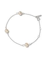 MOON TIDE PEARL BRACELET (STERLING SILVER) IMAGE 1