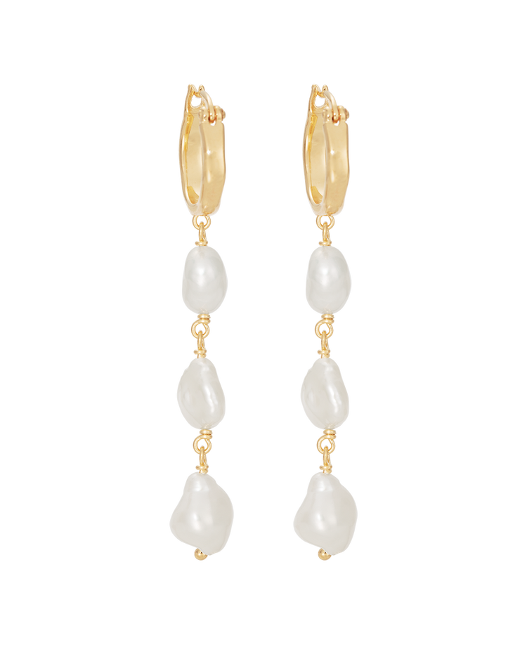 MOONRISE EARRINGS (18K GOLD PLATED) IMAGE 1