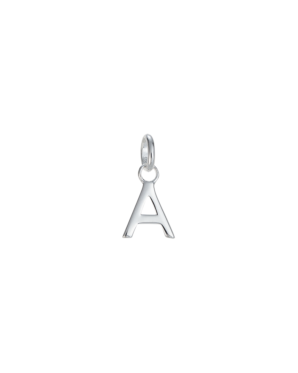 OUTLINE INITIAL A-Z (STERLING SILVER) - IMAGE 1