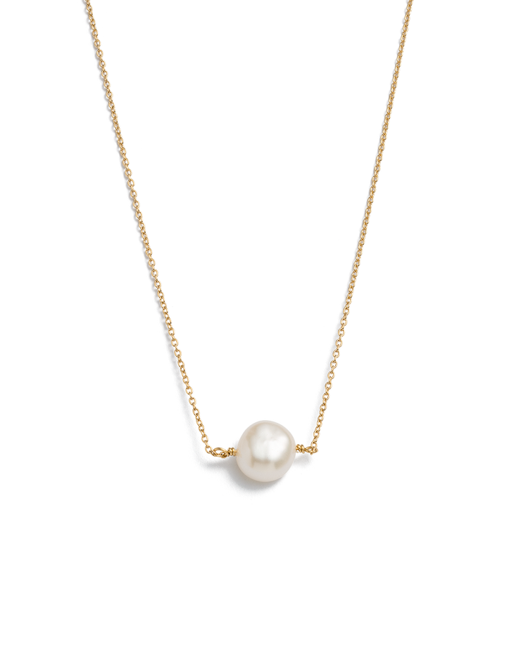 PEARL CHOKER (18K GOLD PLATED) IMAGE 1
