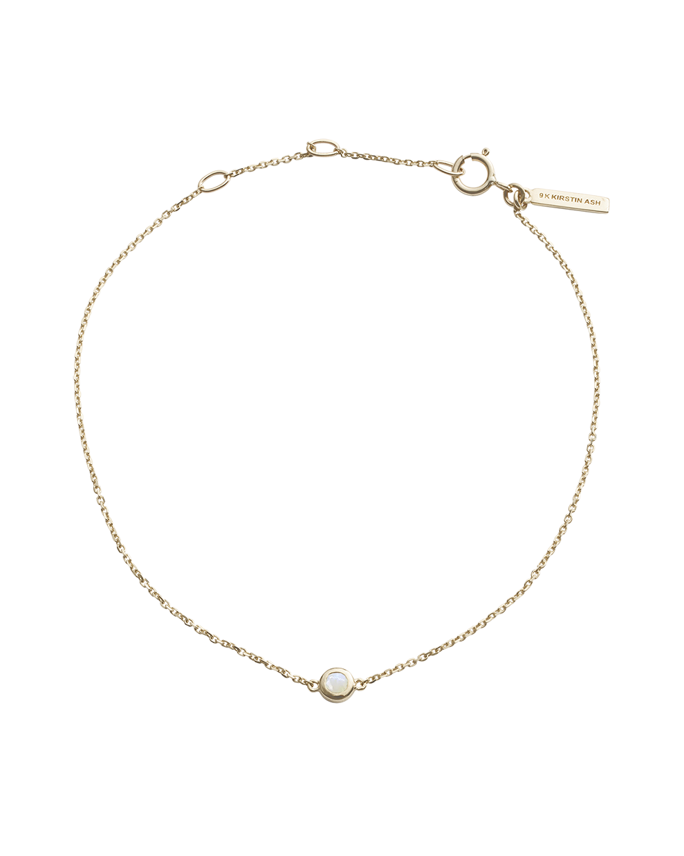 PETITE BIRTHSTONE BRACELET (9K GOLD) IMAGE 11