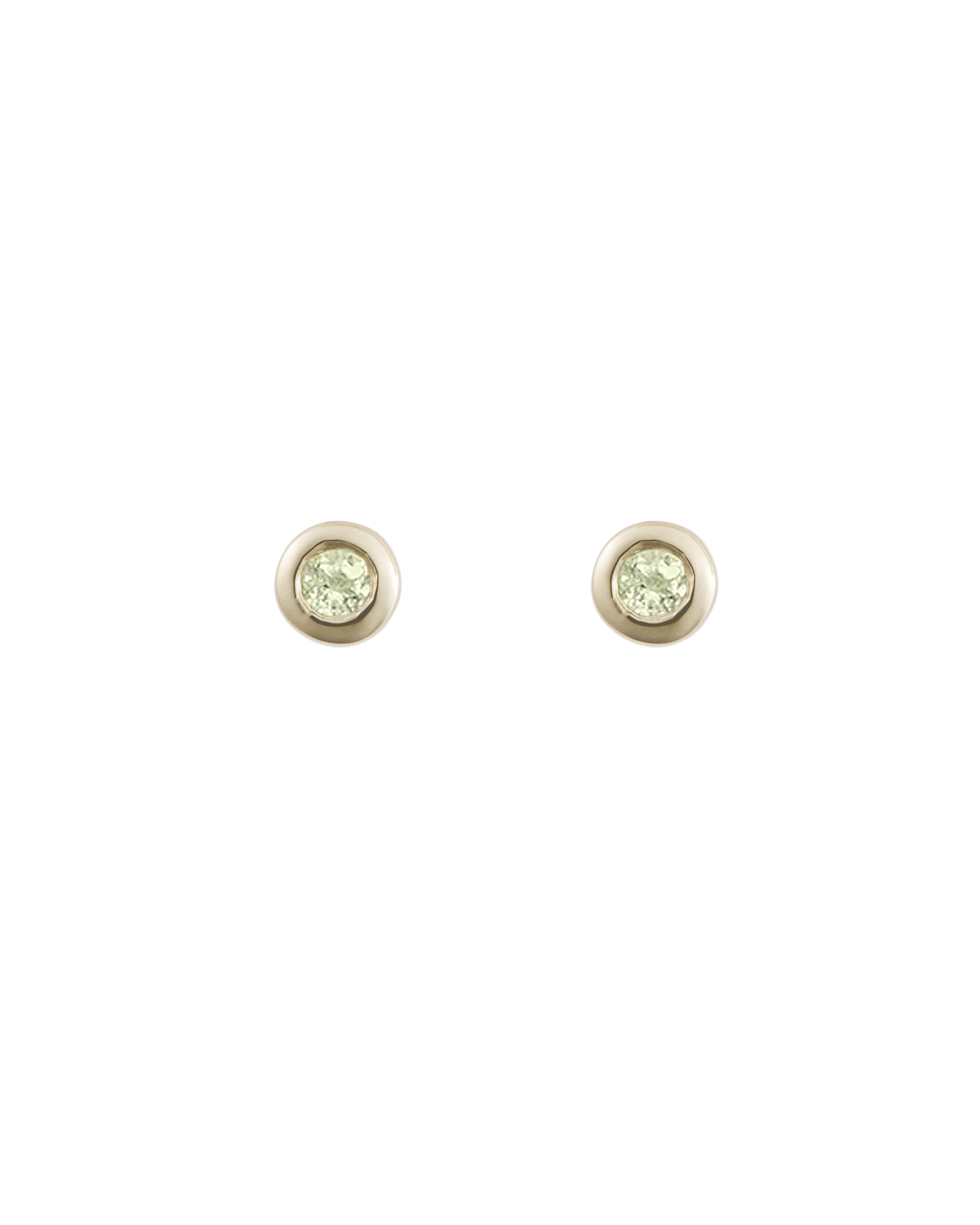 PETITE BIRTHSTONE STUDS (9K GOLD) IMAGE 13