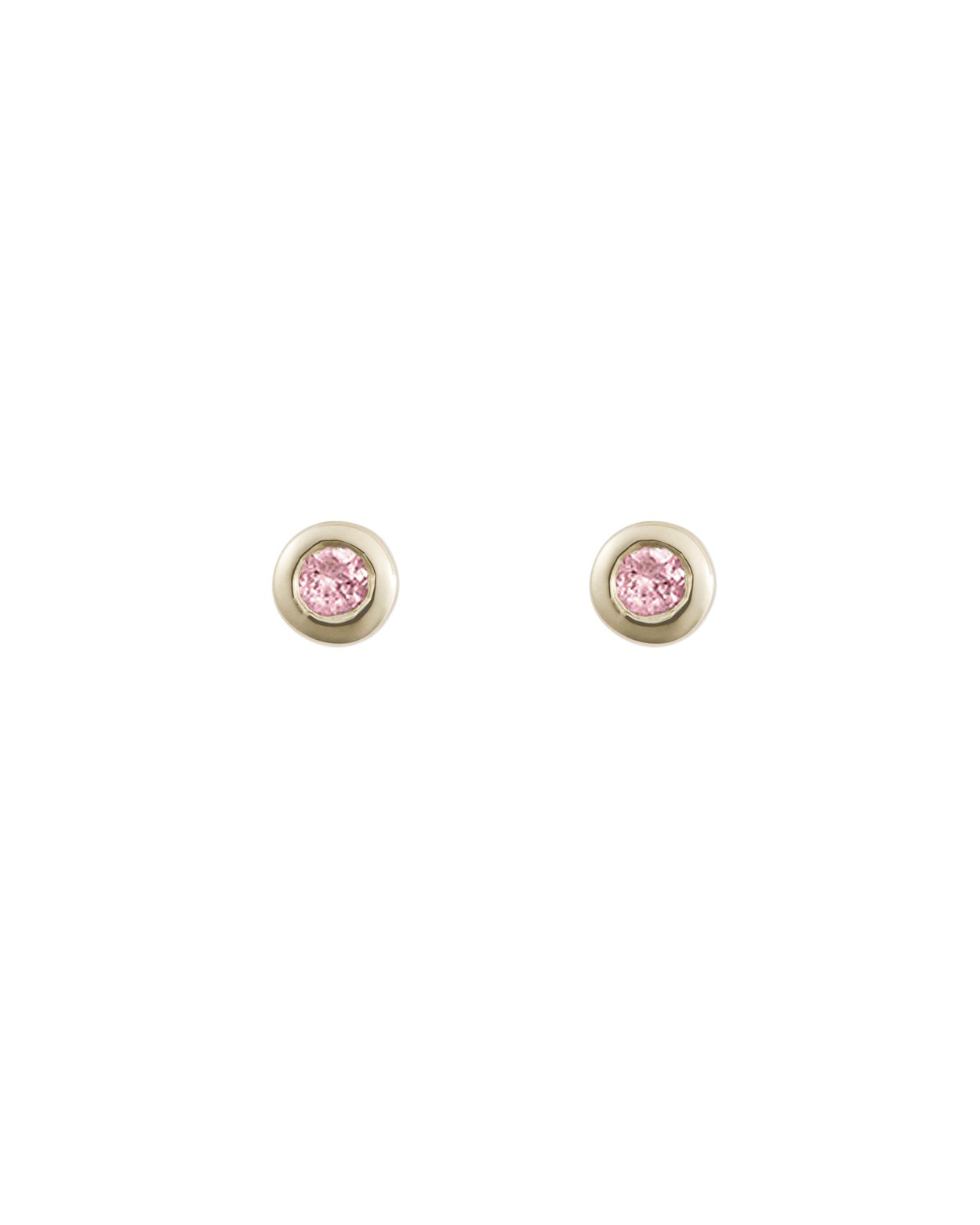 PETITE BIRTHSTONE STUDS (9K GOLD) IMAGE 15
