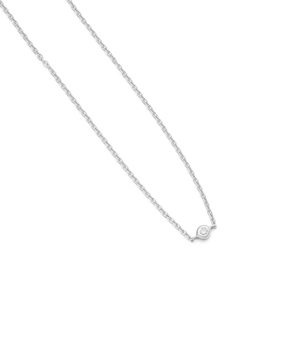 PETITE DIAMOND BRACELET (STERLING SILVER) IMAGE 5