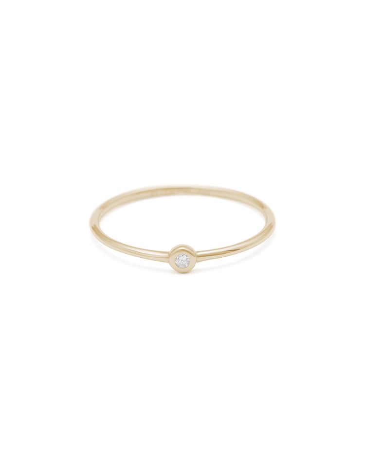 PETITE DIAMOND RING (9K GOLD) IMAGE 1