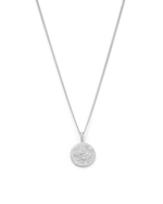 PISCES PETITE ZODIAC NECKLACE (STERLING SILVER) IMAGE 1