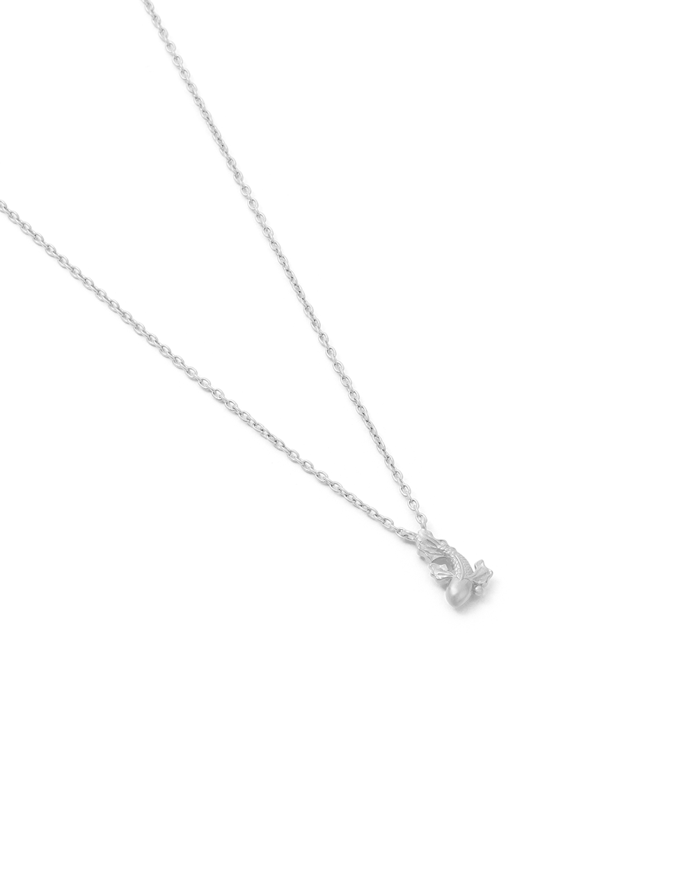 PISCES STAR SIGN NECKLACE (STERLING SILVER) IMAGE 4