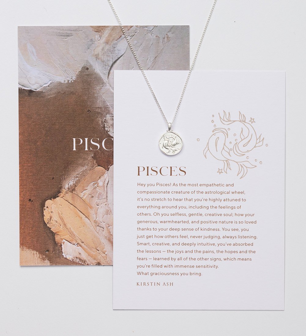 PISCES ZODIAC (STERLING SILVER) - IMAGE 3