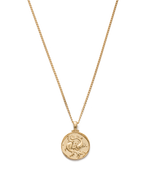 PISCES ZODIAC NECKLACE (18K GOLD VERMEIL) IMAGE 1