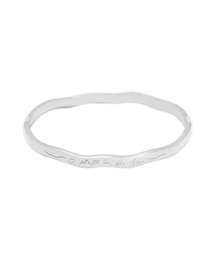 PLACE IN THE SUN BANGLE (STERLING SILVER)