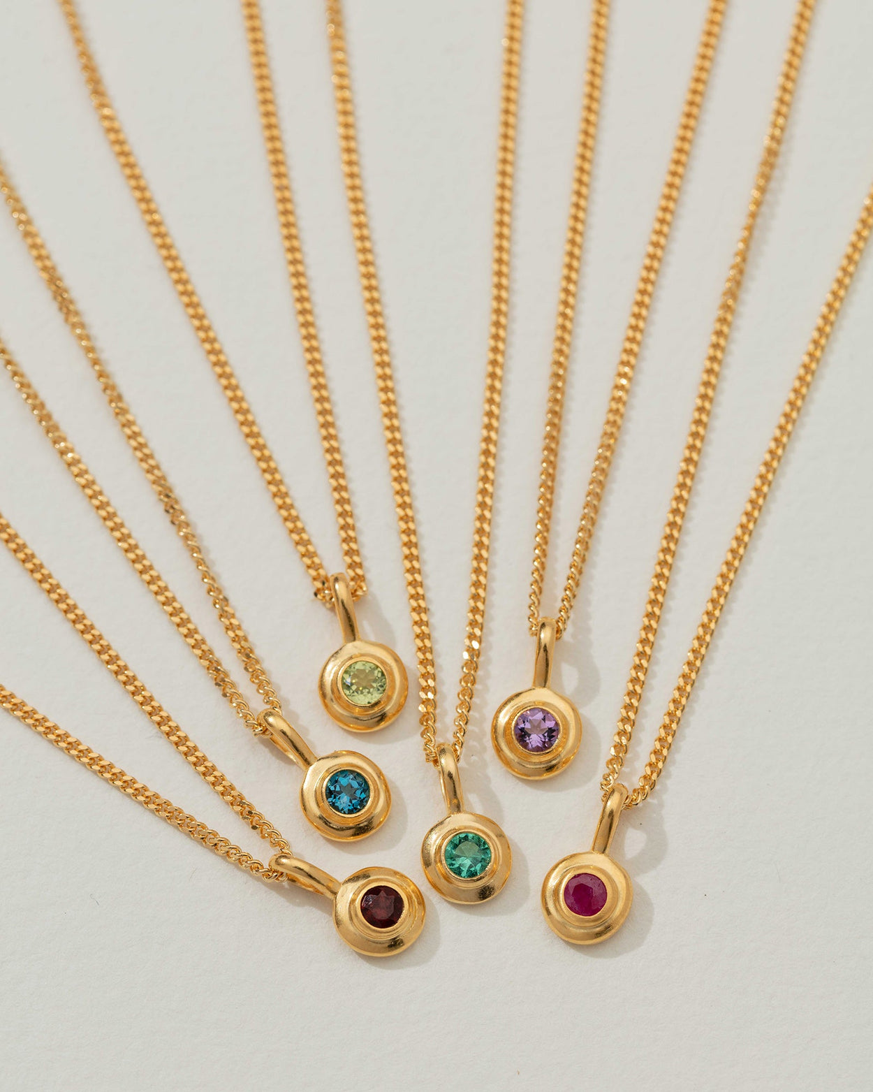 BIRTHSTONE (18K GOLD VERMEIL) IMAGE 8