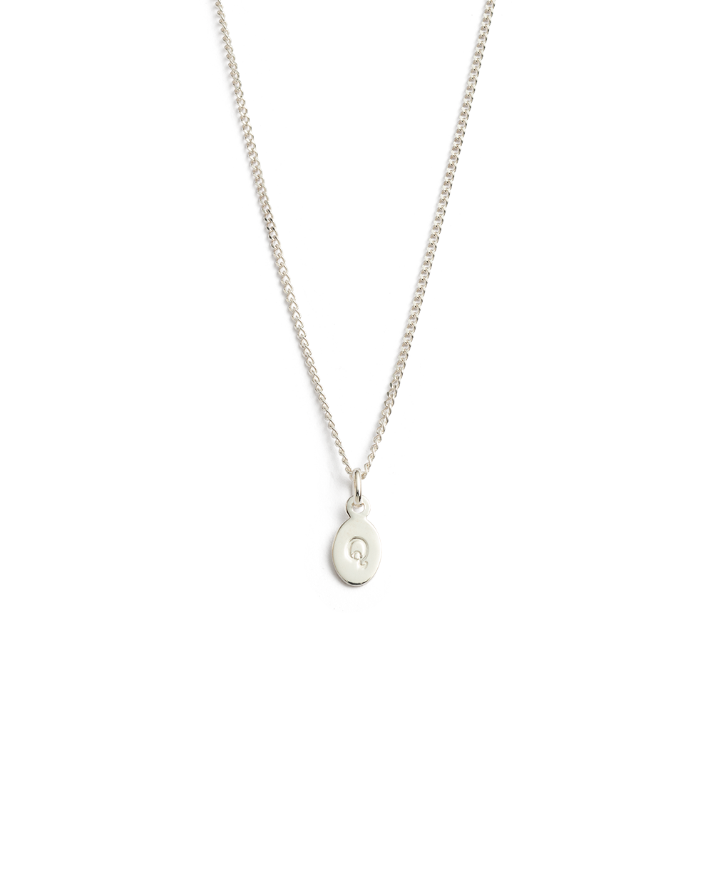 INITIAL NECKLACE A-Z (STERLING SILVER) IMAGE 22