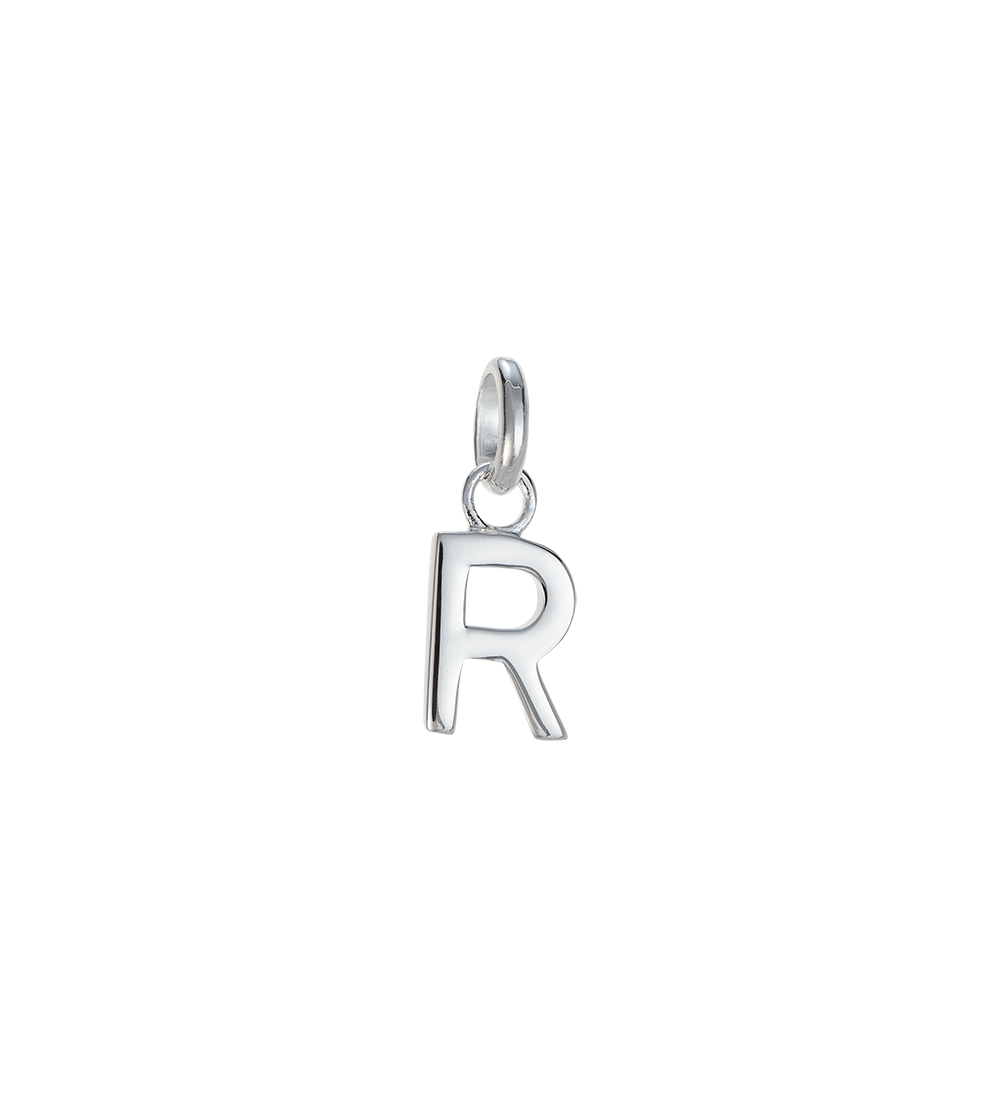 OUTLINE INITIAL A-Z (STERLING SILVER) IMAGE 23