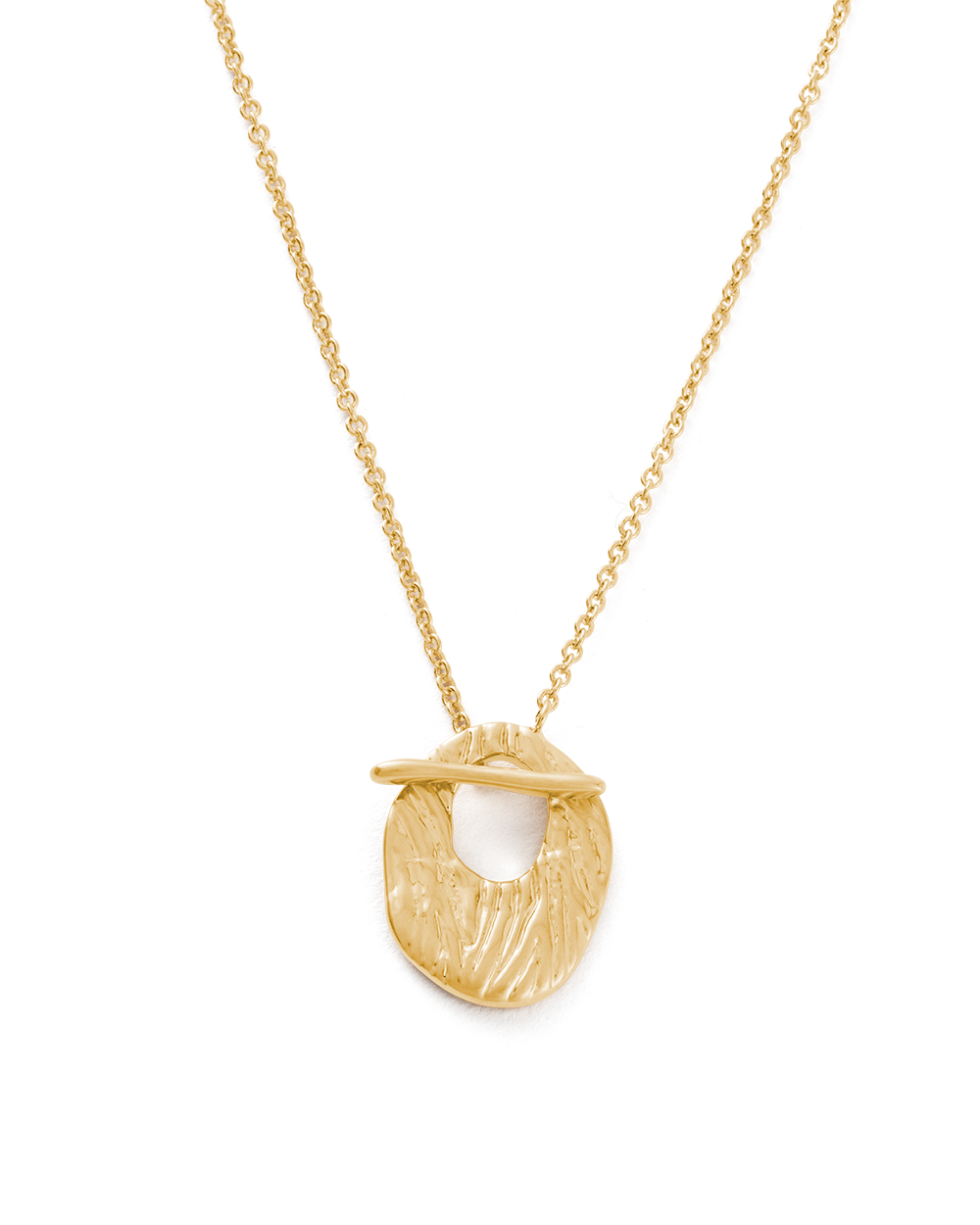 REFLECTION NECKLACE (18K GOLD PLATED)