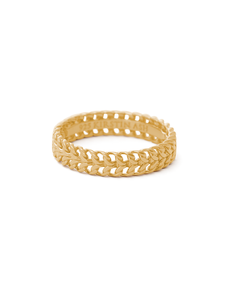 RELIC CHAIN RING (18K GOLD VERMEIL) IMAGE 1