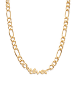 REVER CHAIN NECKLACE (18K GOLD PLATED)