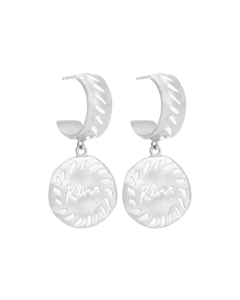 REVER EARRINGS (STERLING SILVER) IMAGE 1