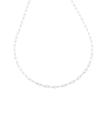 RUE CHAIN NECKLACE (STERLING SILVER)