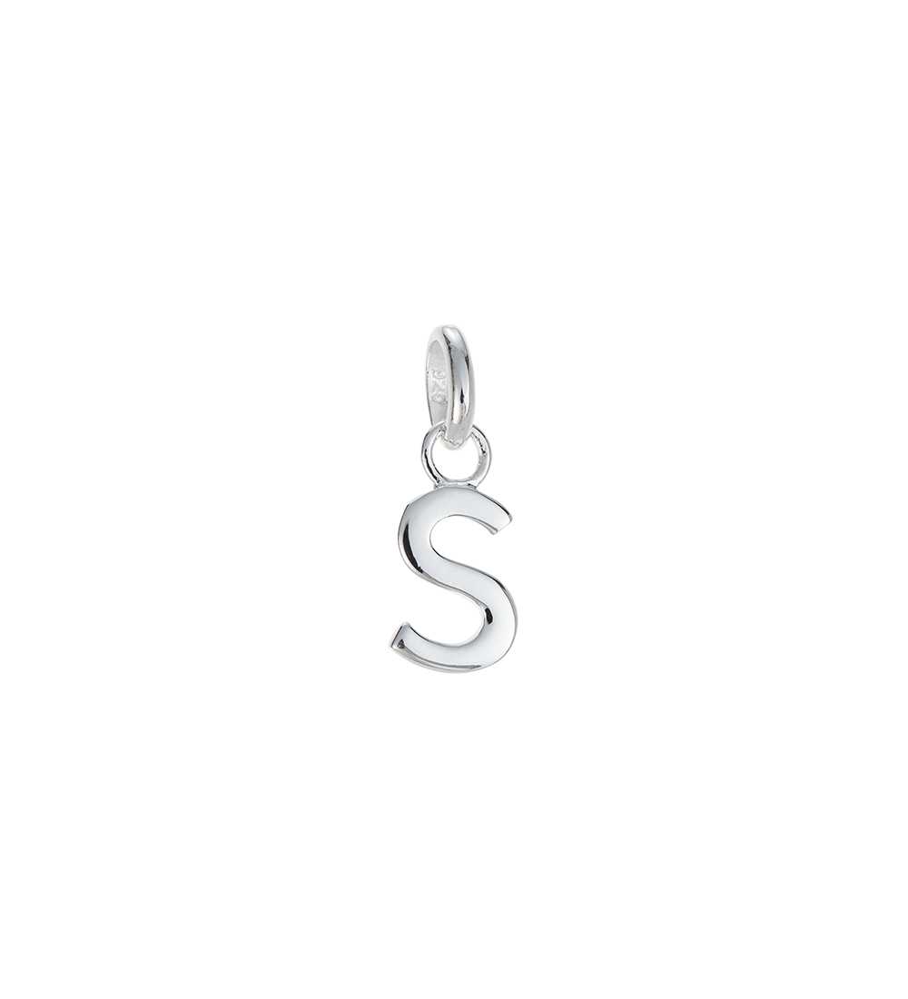OUTLINE INITIAL A-Z (STERLING SILVER) IMAGE 24