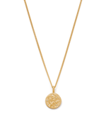 SAGITTARIUS PETITE ZODIAC NECKLACE (18K GOLD VERMEIL) IMAGE 1