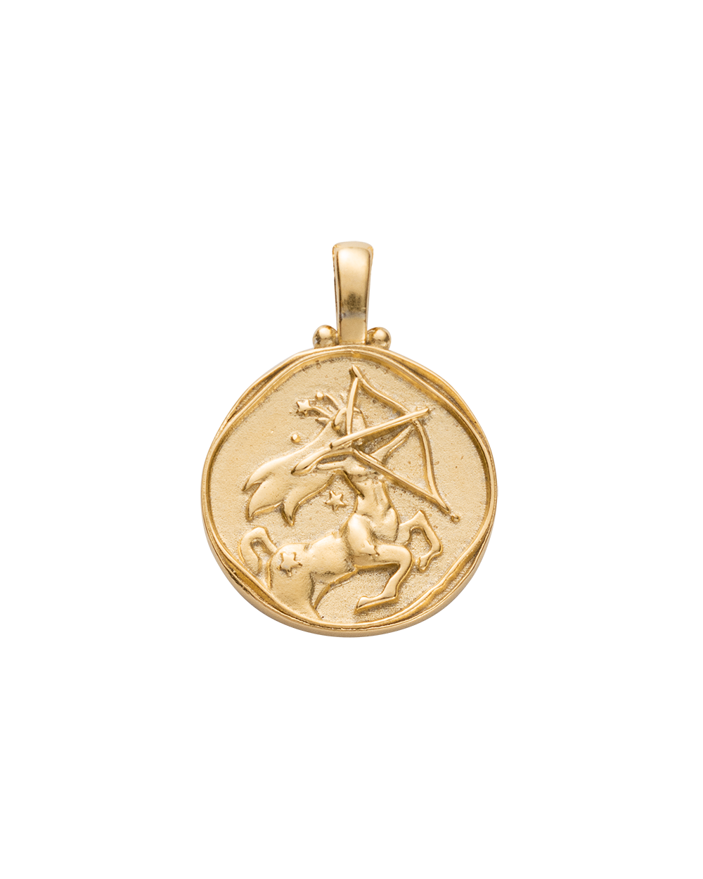 SAGITTARIUS ZODIAC (18K GOLD VERMEIL) IMAGE 1