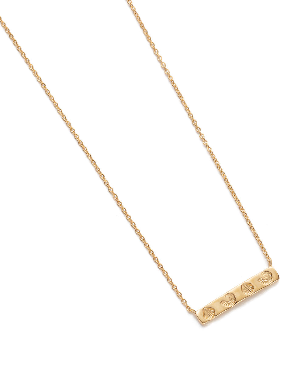 SEASIDE NECKLACE (18K GOLD PLATED) IMAGE 4